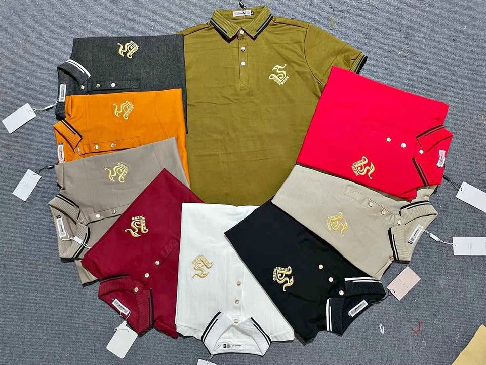 Polo en plusieurs couleurs