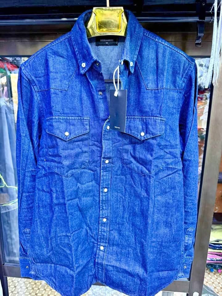 Chemise en jean homme – Qualité premium ✨