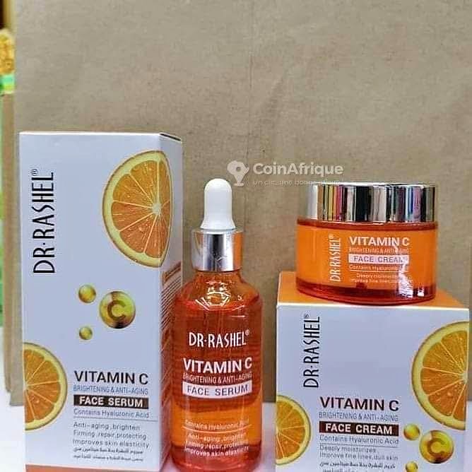 Venez ramasser votre kit de soins du visage à la vitamine C
