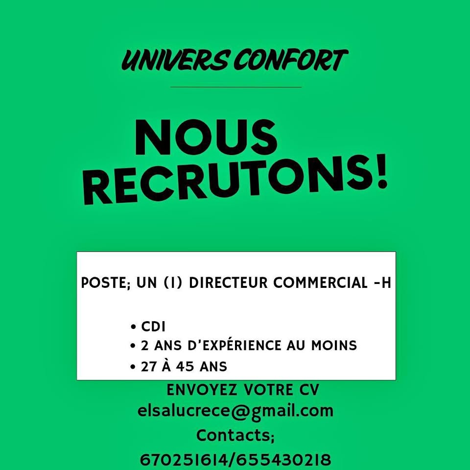  Offre D'emploi
