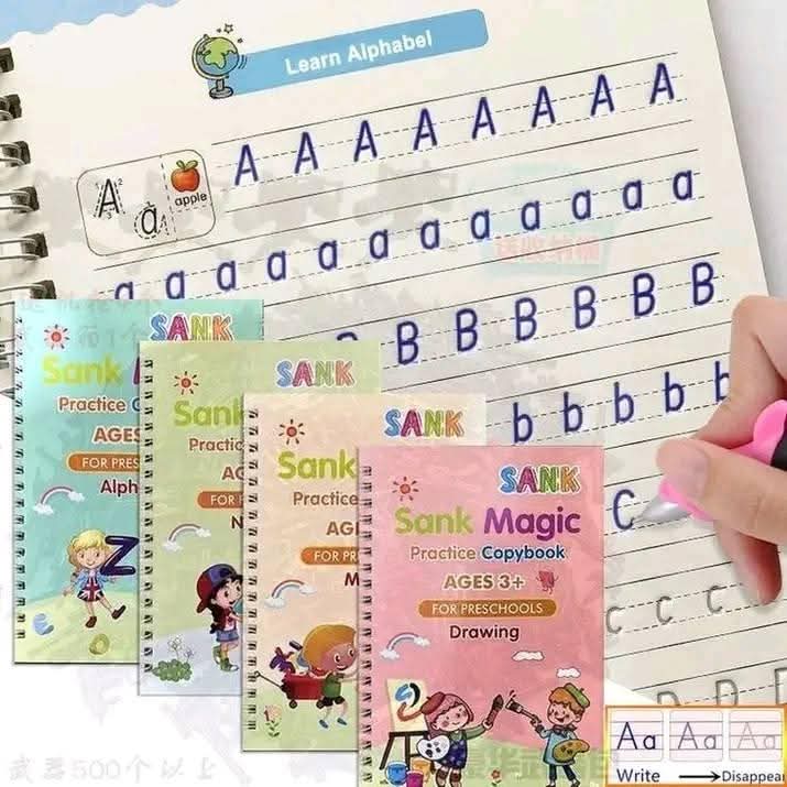 Livre d'apprentissage pour enfants de la maternelle en niveau 1 et 2