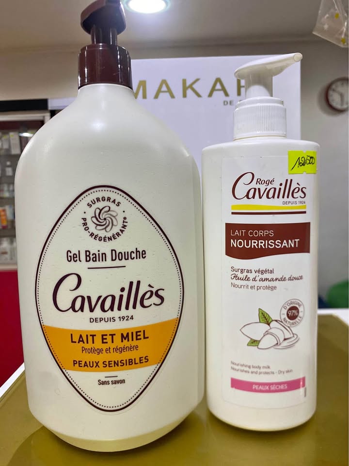 Lait + gel cavailles