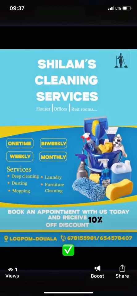 Cleaning 🧹 service