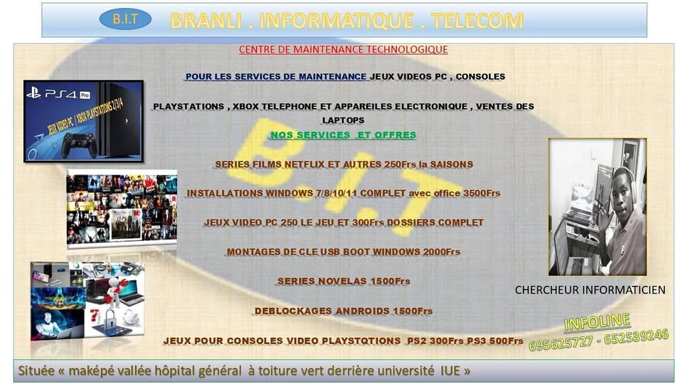 Centre informatique de maintenance