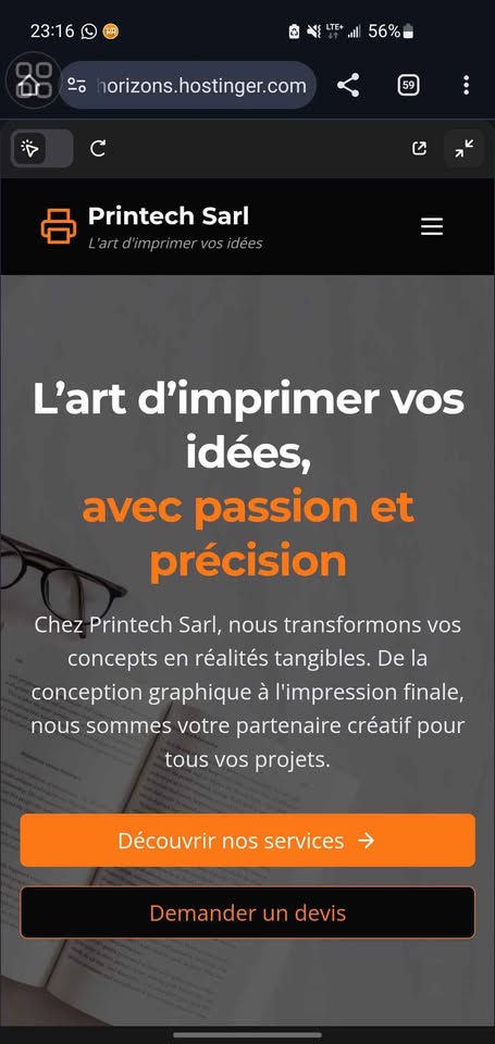 Création de site internet