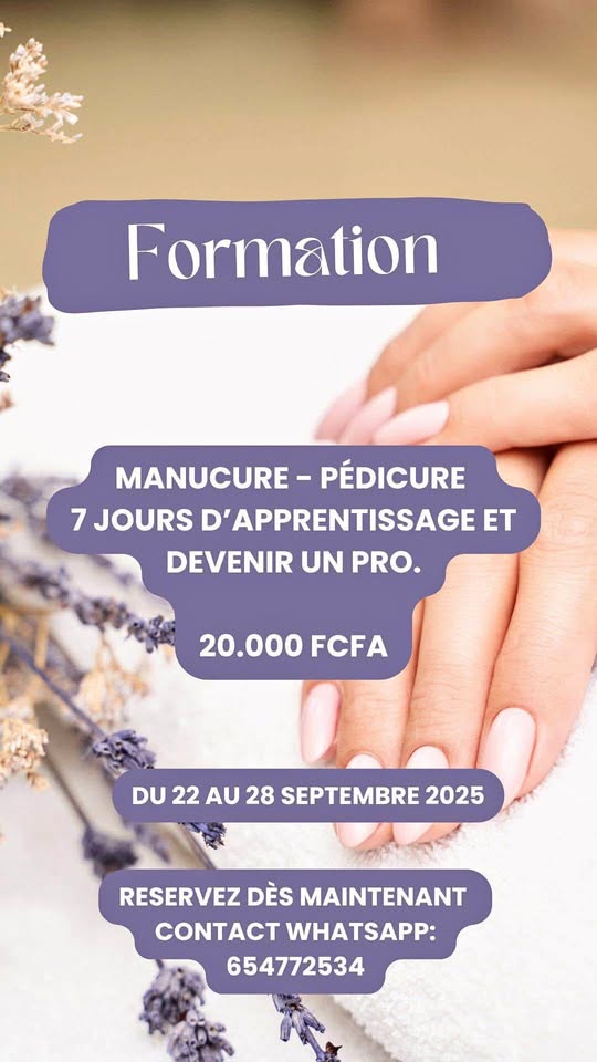 Vente de produits et formation en manucure pédicure