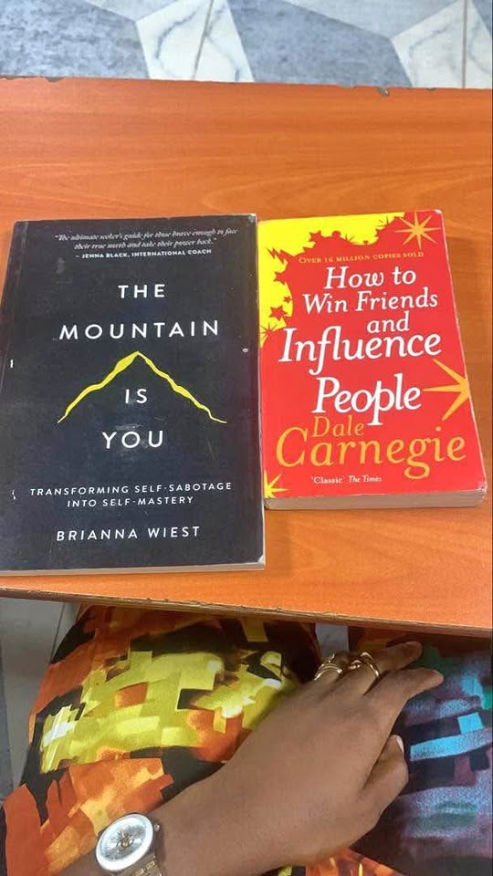 The mountain is you book