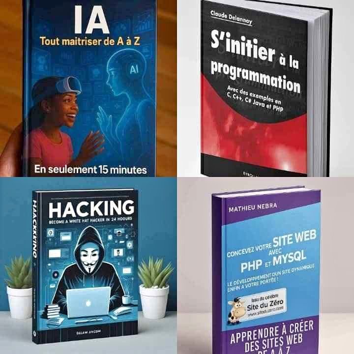 Livres Disponibles pour tous : 50 livres à 3 500 FCFA